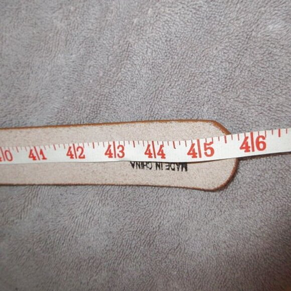 Angel Ranch Western Belt Womens Size XL Rhinestone Cowgirl Leather Embroidered - Picture 10 of 11